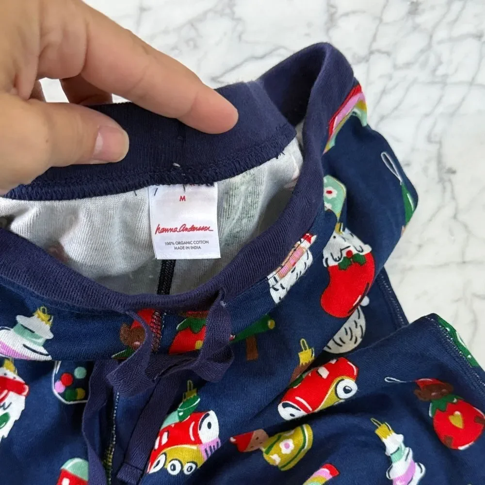 Hanna Andersson Heirloom Ornaments Adult Women Sz M Pajama Set NWOT